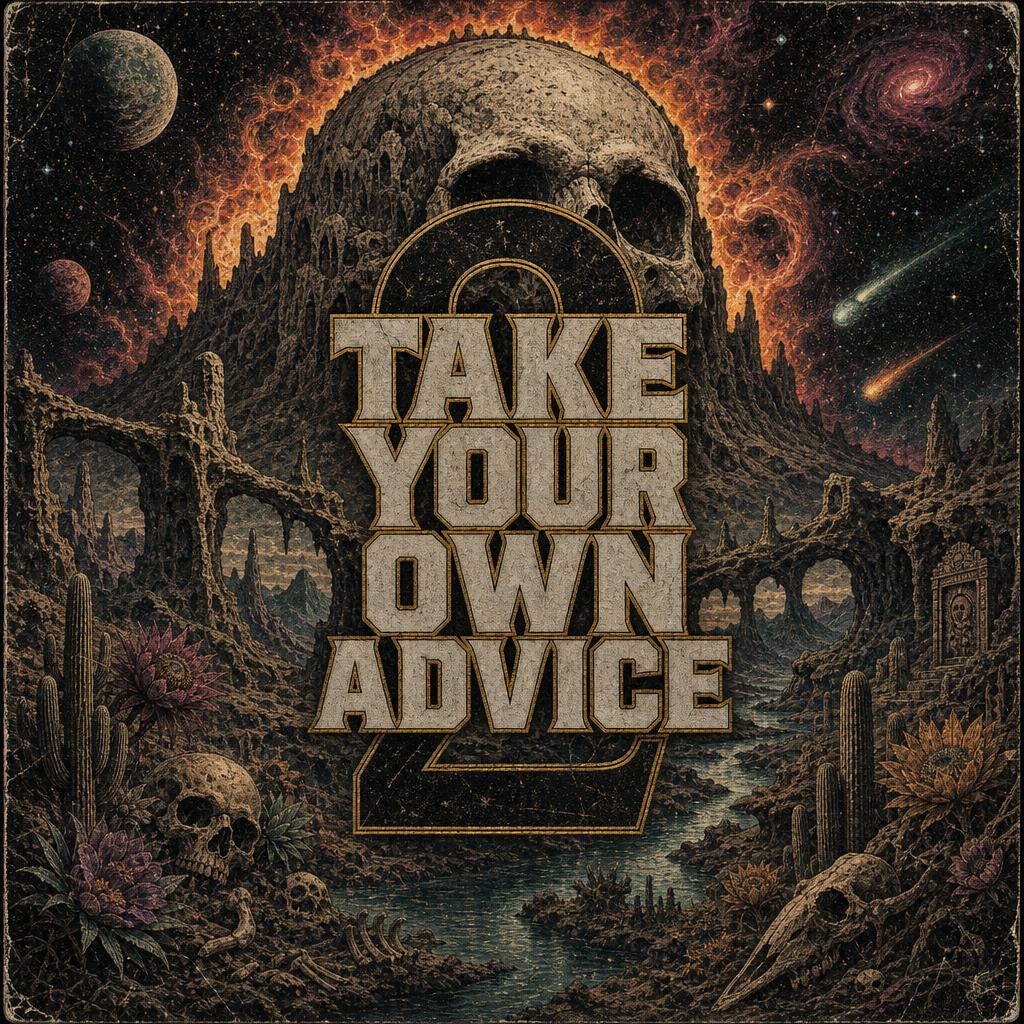 Take Your Own Advice 2 — album cover art by Vonte XP